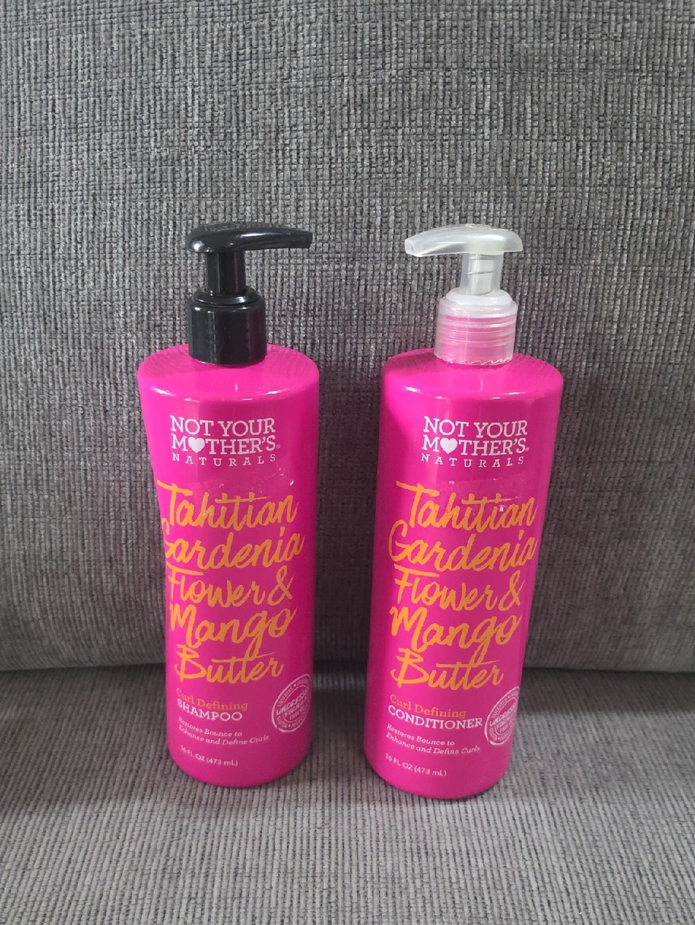 Not Your Mother's Naturals Curl Defining Shampoo & Conditioner, New, 16oz Each.